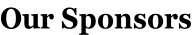 Our Sponsors
